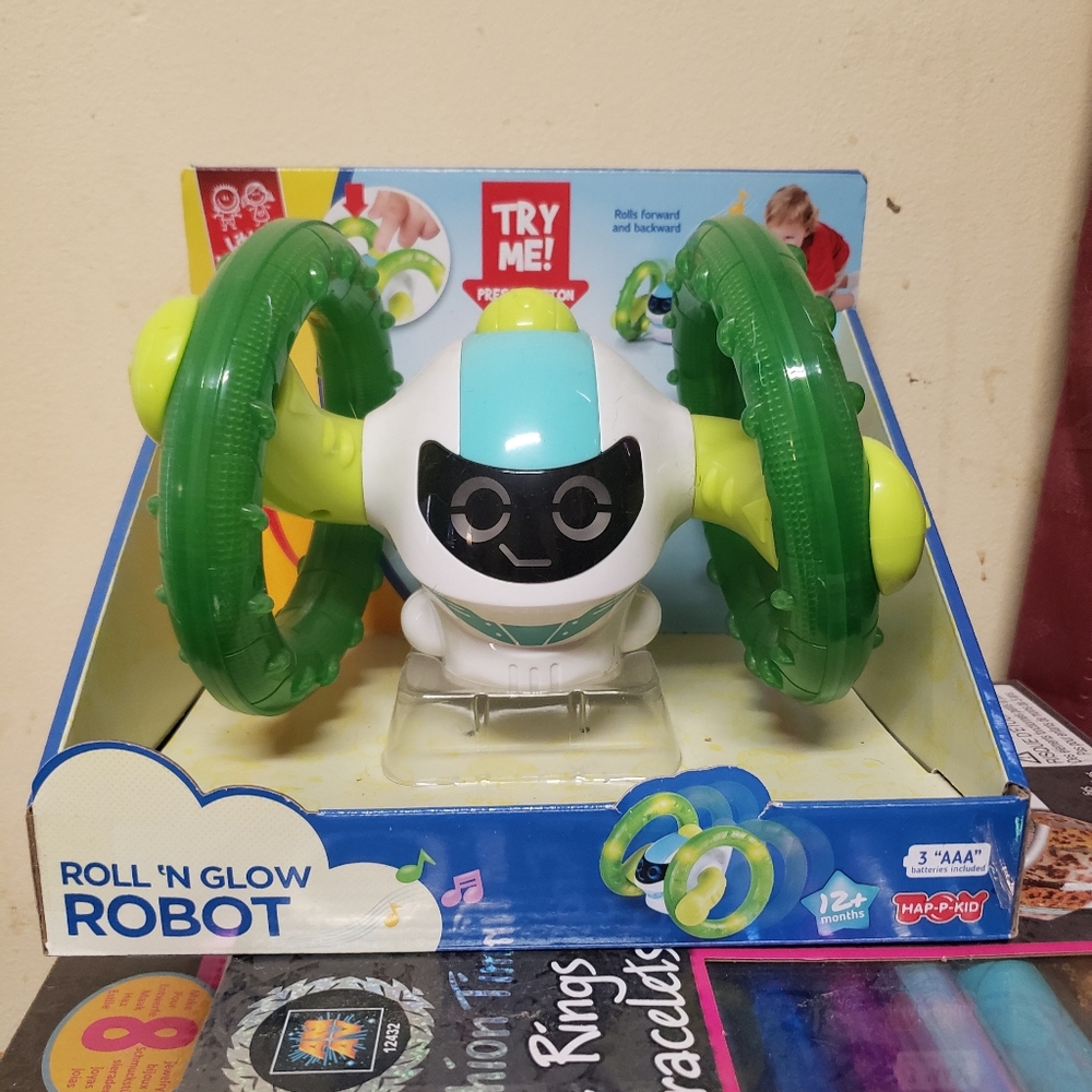 Roll.in glow robot